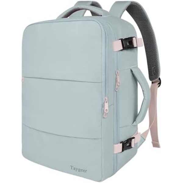 Taygeer Personal Item Backpack for Men Women, Travel Backpack Carry on Luggage