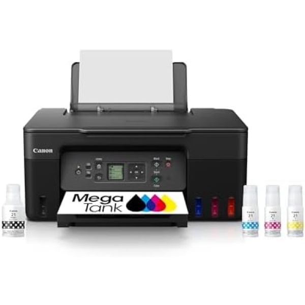 Canon MegaTank G3270 All-in-One Wireless Inkjet Printer, Home Use, Print, Scan