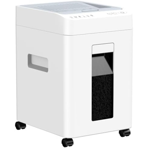 Locksworth 110-Sheet Micro Cut Shredder for Home Office, 6.9 Gallons Bin P-4
