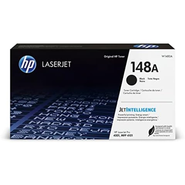 HP 148A Black LaserJet Toner Cartridge | This Cartridge Works LaserJet Pro 4001,