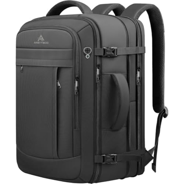 Travel Backpack, 50L Expandable Extra Large Laptop Backpack, Carry On Backpack