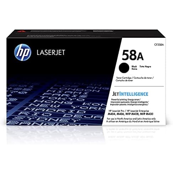 HP 58A (CF258A) Black Original Toner Cartridge
