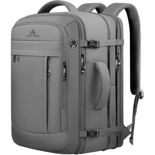 Carry On Backpack, 50L Extra Travel Laptop Backpack for Men Women, Big Bag