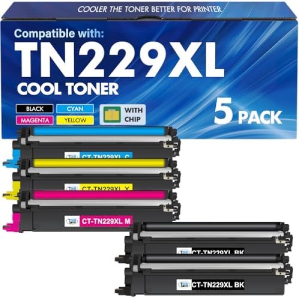 TN229XL TN229 229XL MFC-L3780CDW Toner Cartridges: MFC-L3720CDW HL-L3280CDW