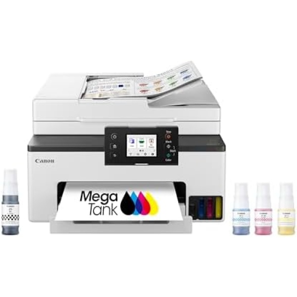 Canon MegaTank MAXIFY GX2020 All-in-One Wireless Color Printer – Print, Copy,