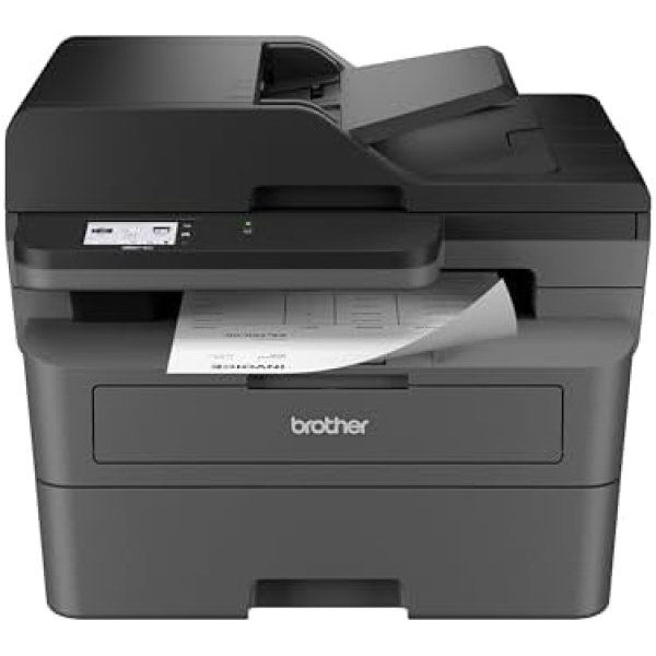 Brother MFC-L2820DW Wireless Compact Monochrome All-in-One Laser Printer with
