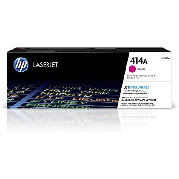 HP 414A Magenta Toner Cartridge | Works with Color LaserJet Enterprise M455dn,