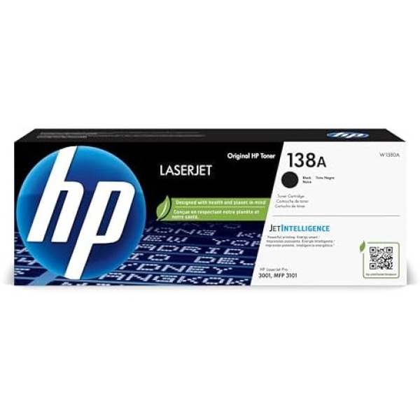 HP 138A Black Toner Cartridge | Works with HP LaserJet Pro 3001 Series, HP