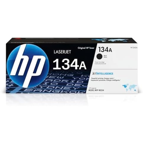 HP 134A Black Toner Cartridge Printers | Works with LaserJet M209 Series;